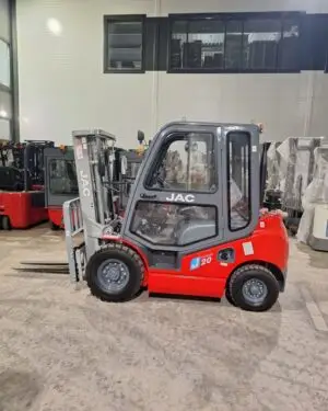 Дизельный вилочный погрузчик JAC CPCD20 EURO (J) с двигателем Yanmar - грузоподъёмность 2 тонны, высота подъёма 3 метра