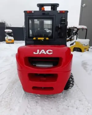 Дизельный вилочный погрузчик JAC CPCD50 EURO (J) mini с двигателем Mitsubishi - грузоподъёмность 5 тонн, высота подъёма 6 метров