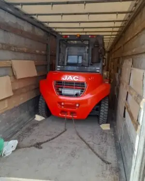 Дизельный вилочный погрузчик JAC CPCD50 EURO (J) с двигателем Isuzu - грузоподъёмность 5 тонн, высота подъёма 4,5 метра