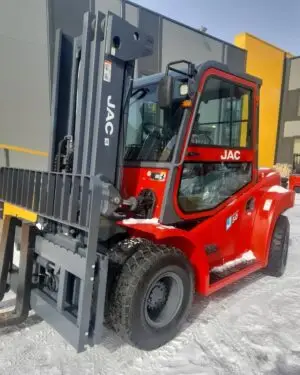 Дизельный вилочный погрузчик JAC CPCD50 EURO (J) с двигателем Mitsubishi - грузоподъёмность 5 тонн, высота подъёма 4,5 метра