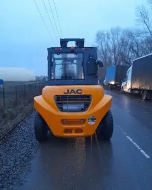 Дизельный вилочный погрузчик JAC CPCD60 EURO (J) с двигателем FAW - грузоподъёмность 6 тонн, высота подъёма 6 метров